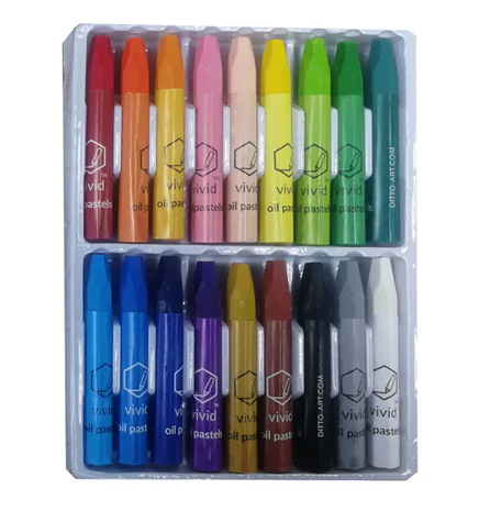 Ditto Oil Pastels | 18 colours