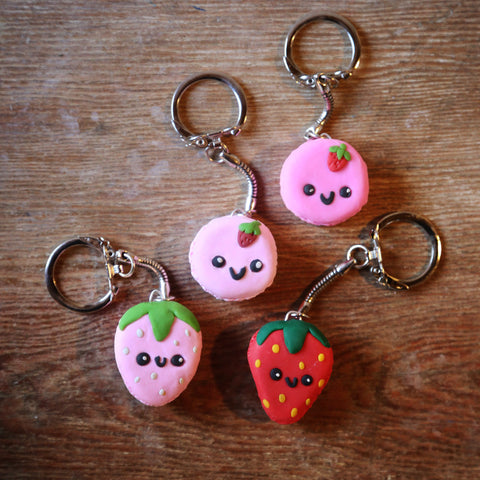 April | Berry Buddy Keychains