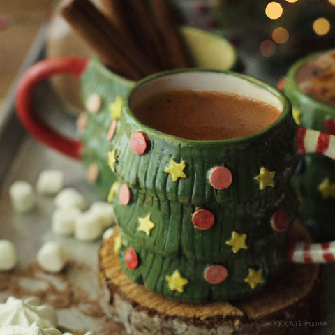 December | Candy Cane Lane Mug | Adult & Family Workshop | Lantzville Location