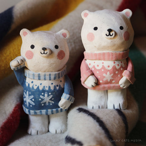 November | Hygge Polar Bears | Adult & Family Workshop | Lantzville Location