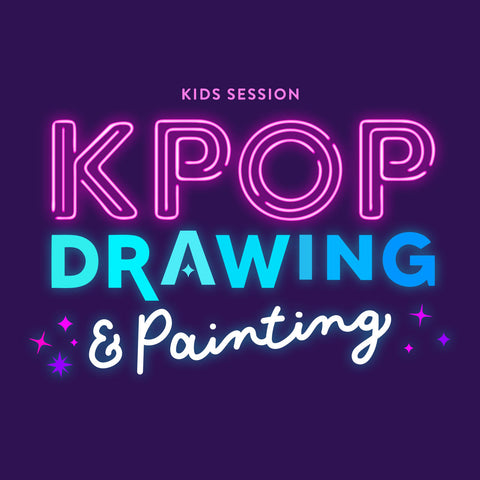 KPOP Kids Drawing & Painting 6 Week Kids Session