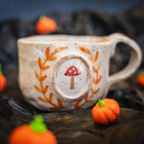 October | Mushroom Teacup | Adult & Family workshop | Lantzville location